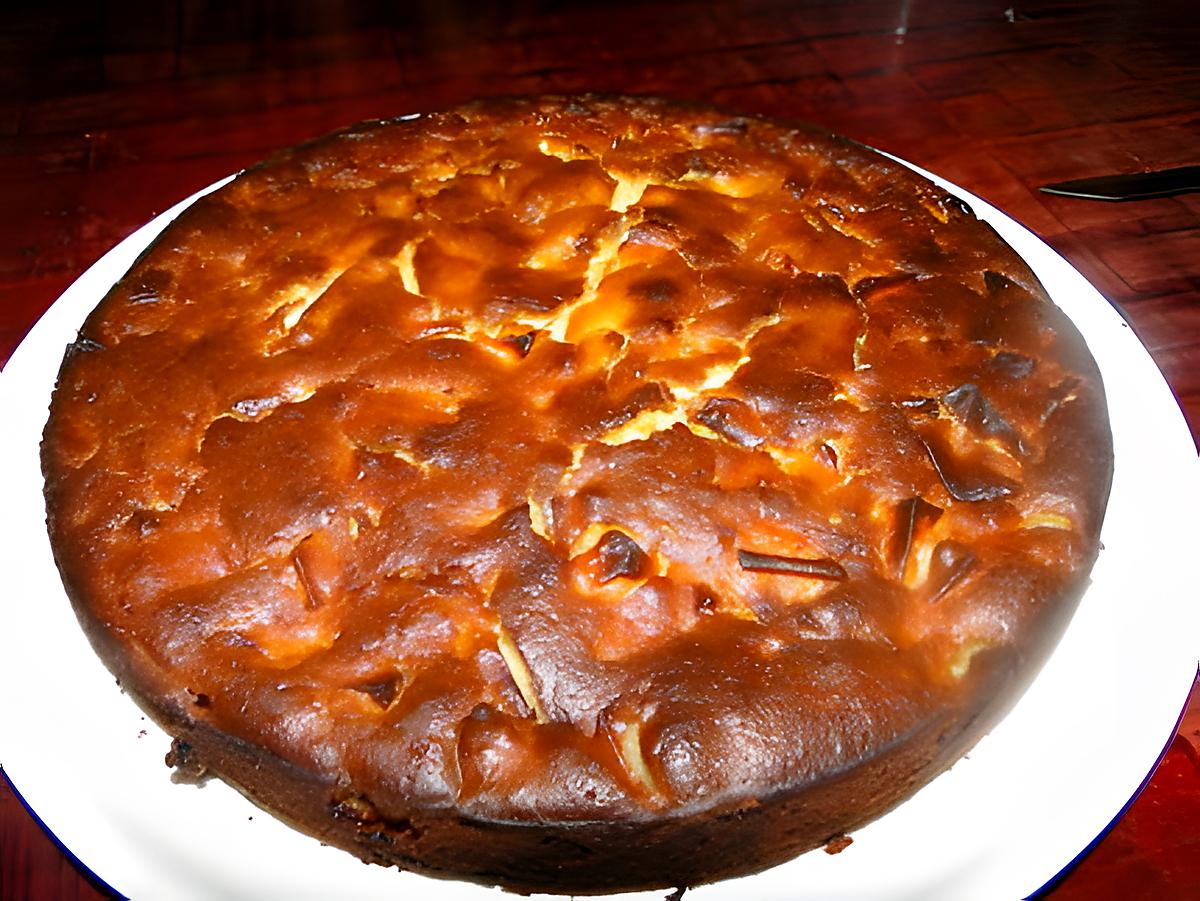 recette Gâteau aux pommes et au yaourt des grand'mères de Sils