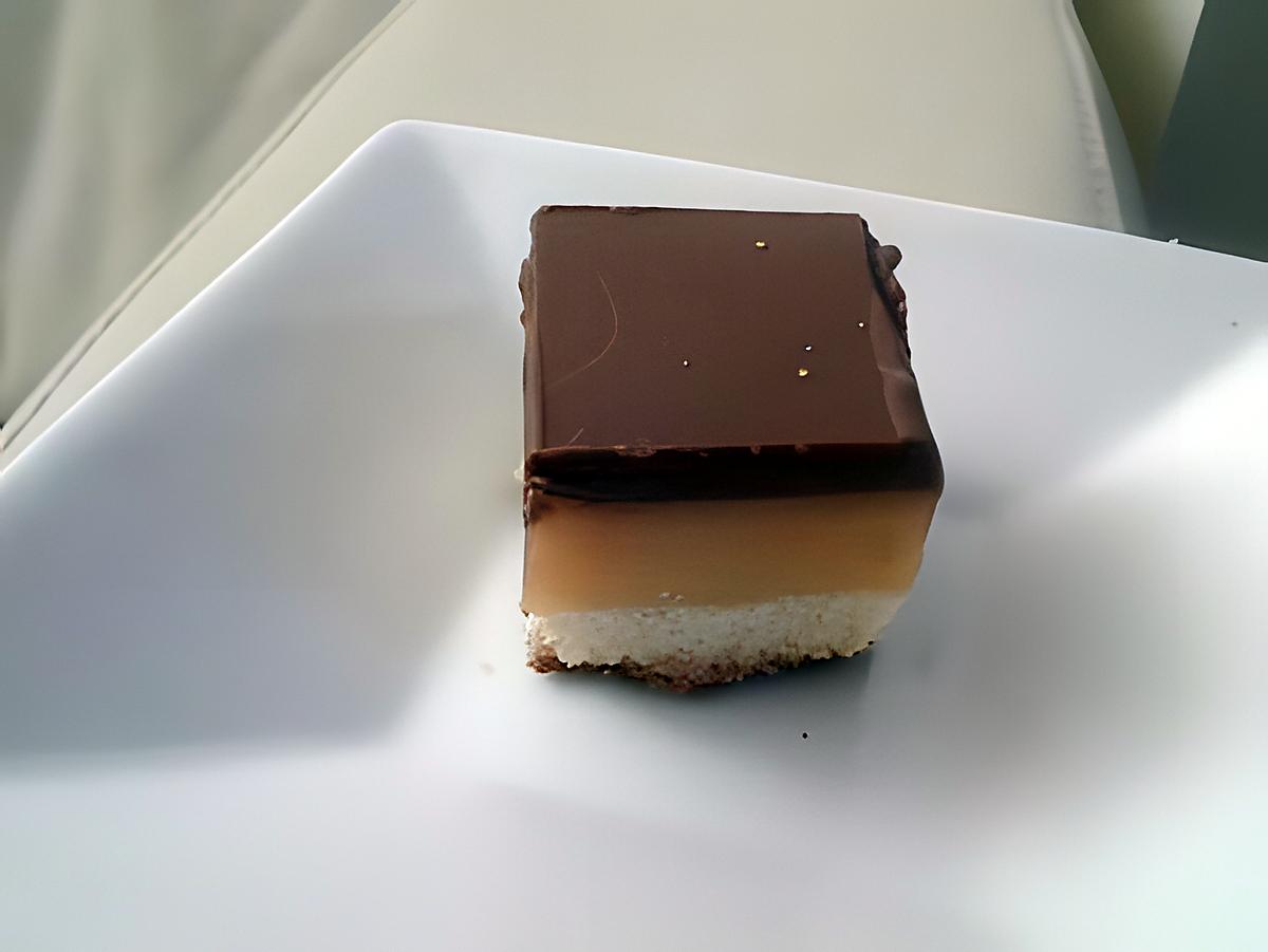 recette Gateau Twix ou Millionaire's Shortbread