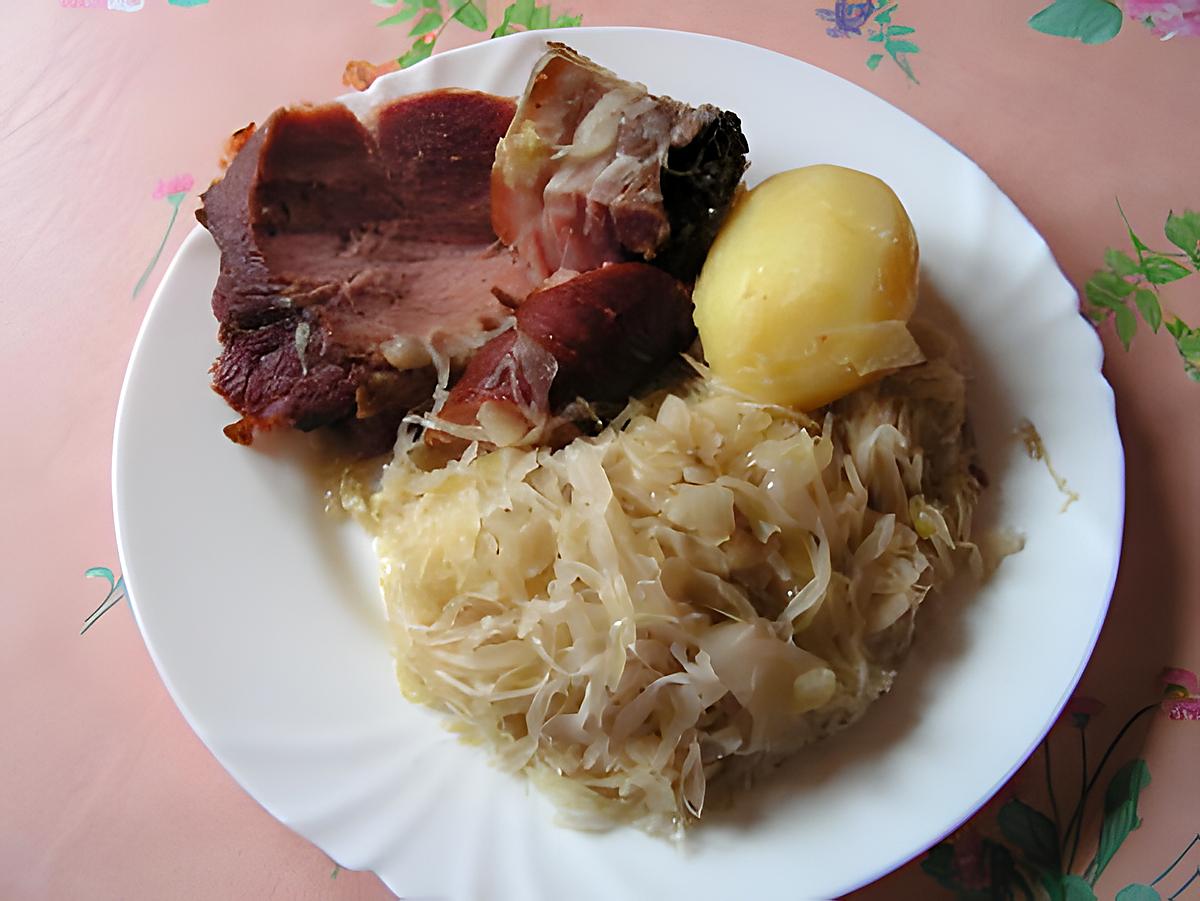 recette Choucroute