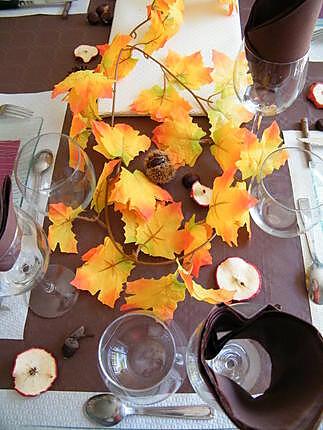 recette Idée déco pour  l'automne