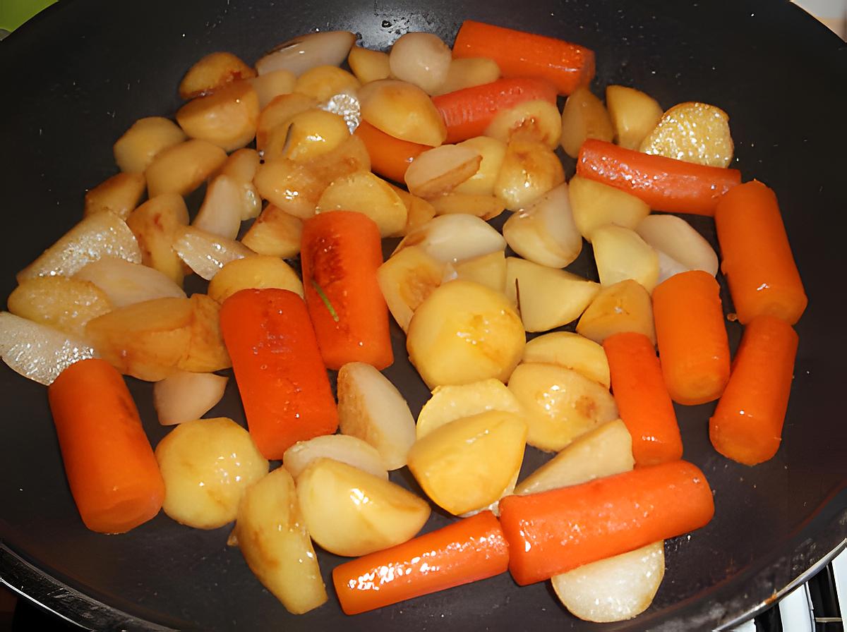 recette Navets et carottes caramélisés