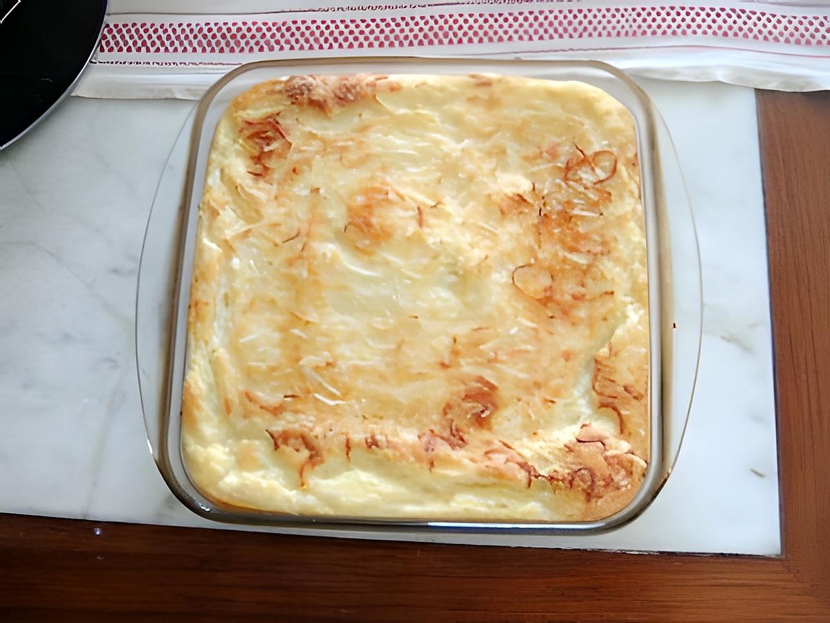 recette Gratin soufflé au vermicelle : les enfants adorent, les grands aussi