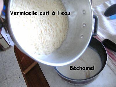 recette Gratin soufflé au vermicelle : les enfants adorent, les grands aussi