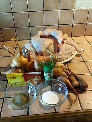 recette Rilletttes de poulet à l'estragon