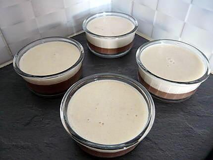 recette Panna cota night and day