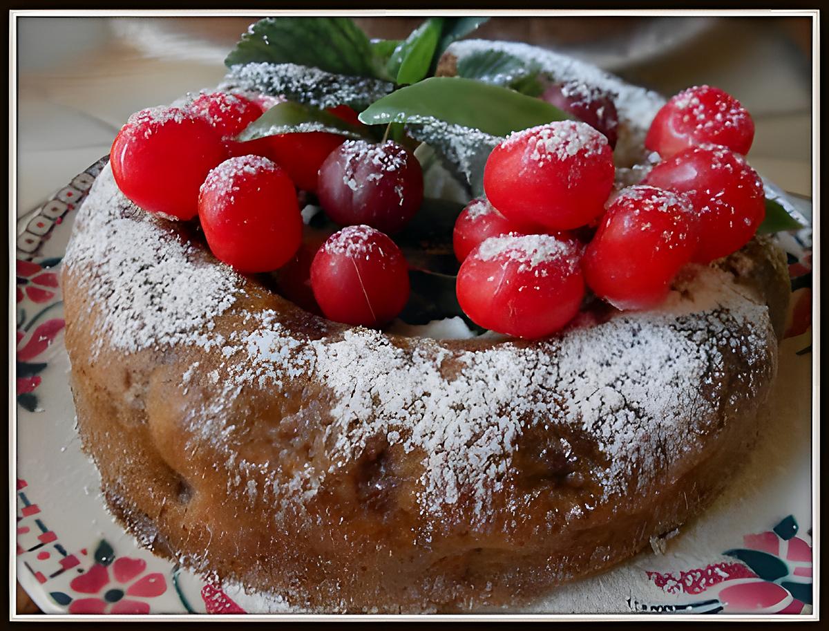 recette couronne cherry