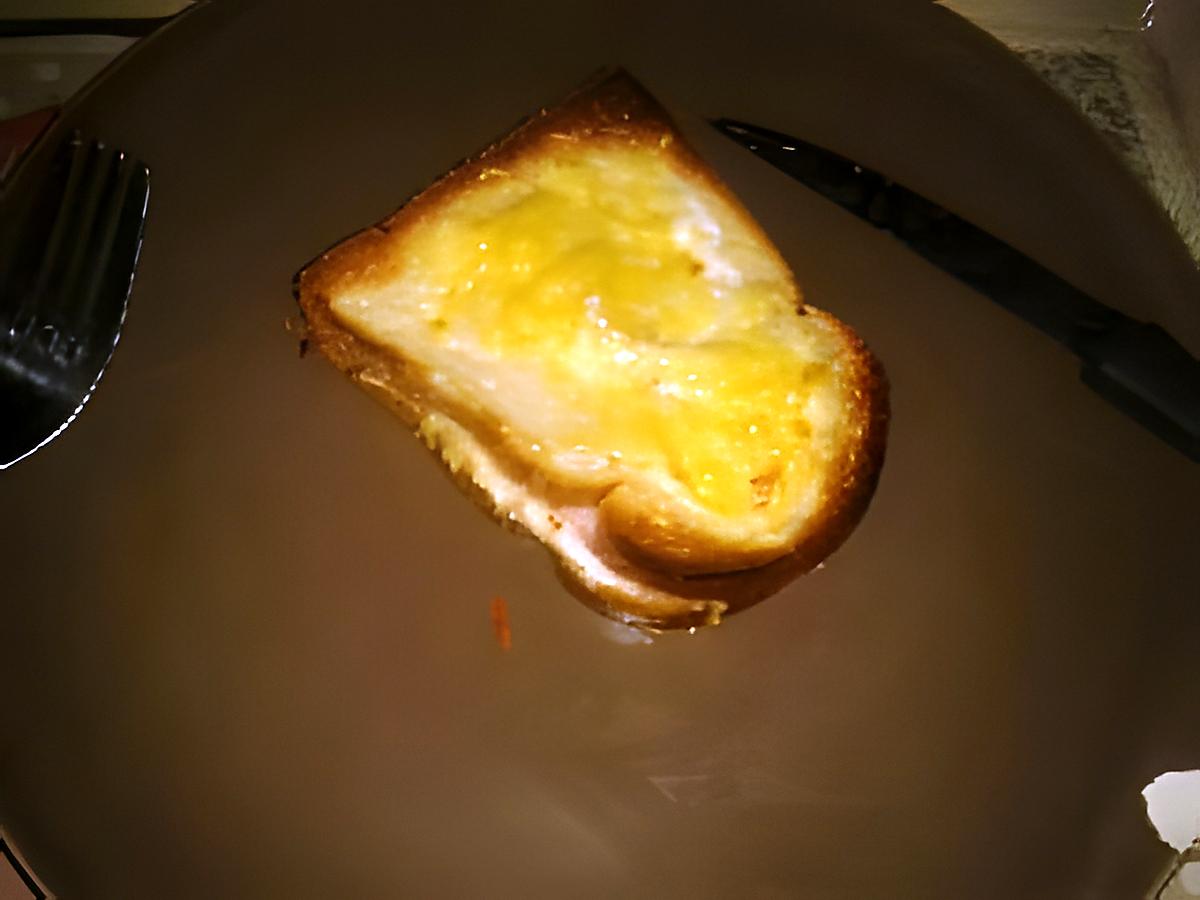 recette Croque monsieur! idéal quand on a la flemme de cuisiner!