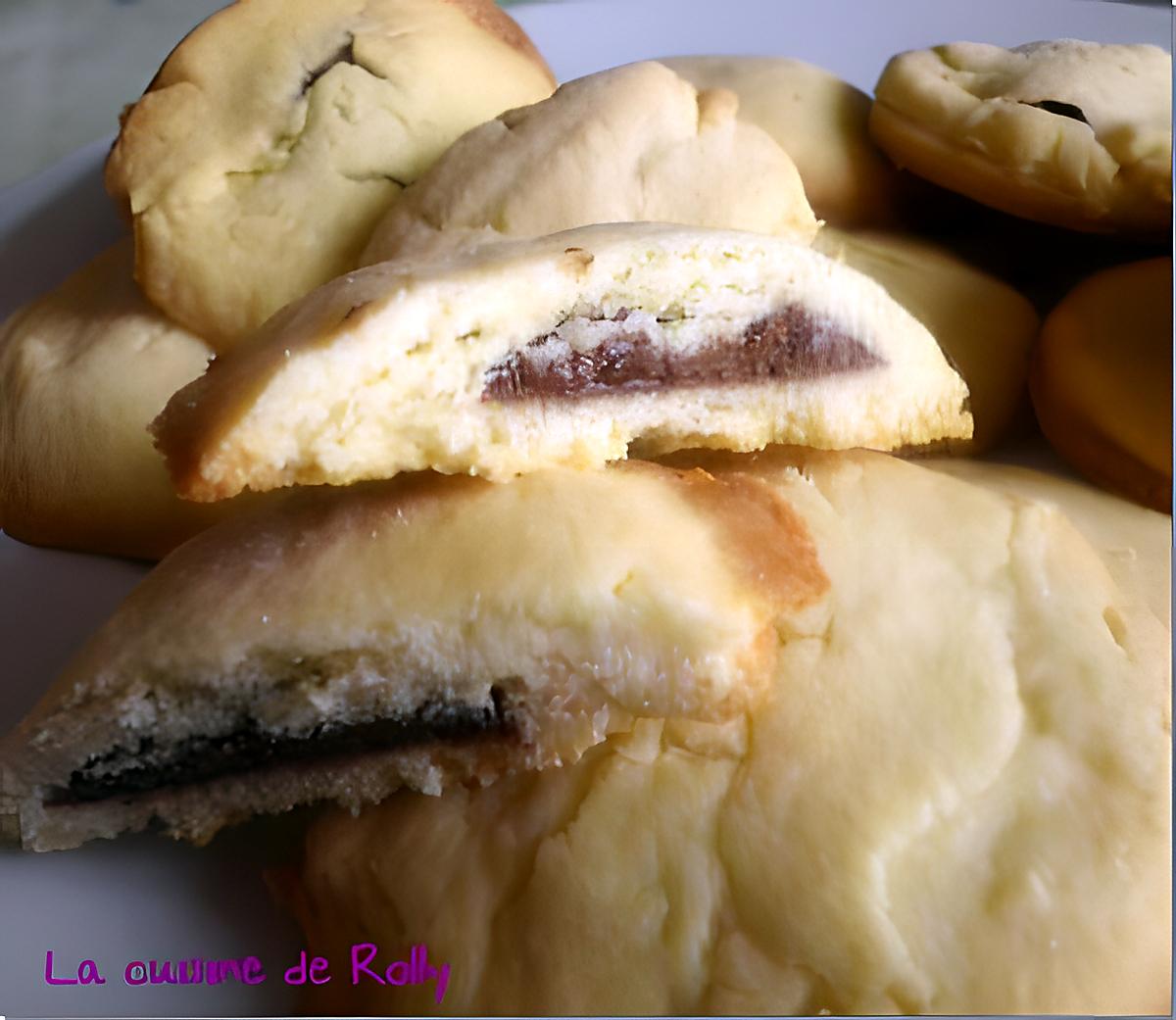 recette Sablés fourrés au nutella