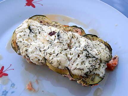 recette papillote de saumon aux courgettes