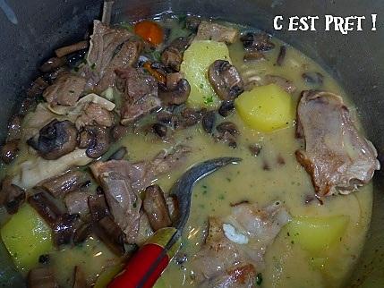 recette Blanquette d’agneau