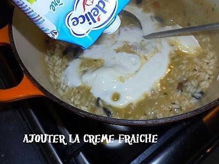 recette Saint jacques sur lit de risotto truffé