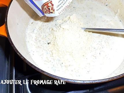 recette Saint jacques sur lit de risotto truffé