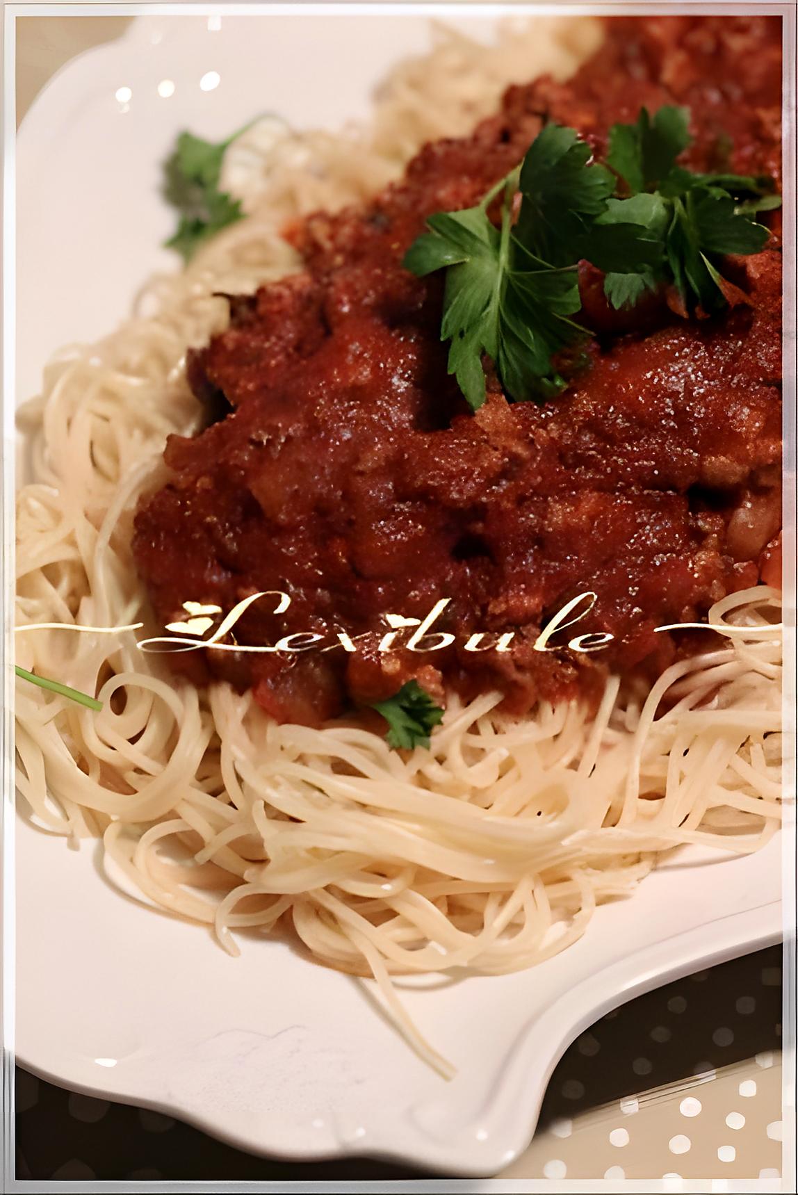 recette Spaghetti italien