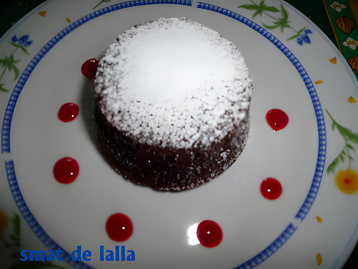 recette FONDANT AU CHOCOLAT AU COEUR VARIE