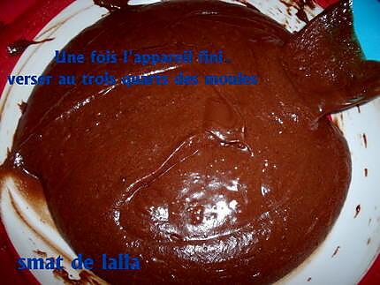 recette FONDANT AU CHOCOLAT AU COEUR VARIE