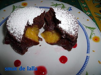 recette FONDANT AU CHOCOLAT AU COEUR VARIE