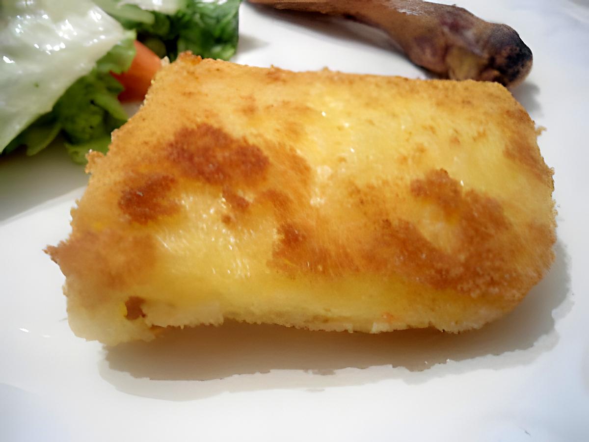 recette CROQUETTES DE POLENTA A L’AMÉRICAINE