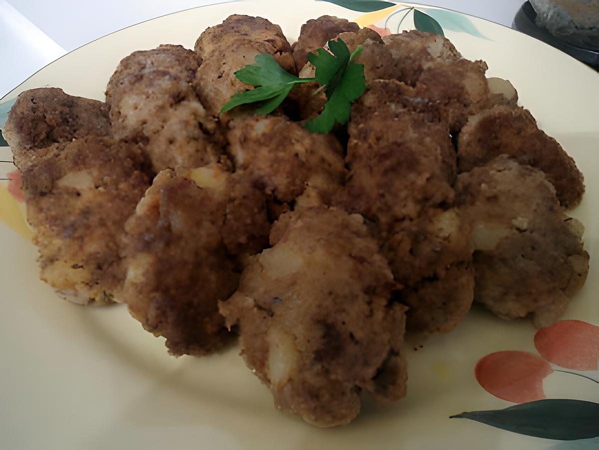 recette RISSOLES AUX POMMES DE TERRE