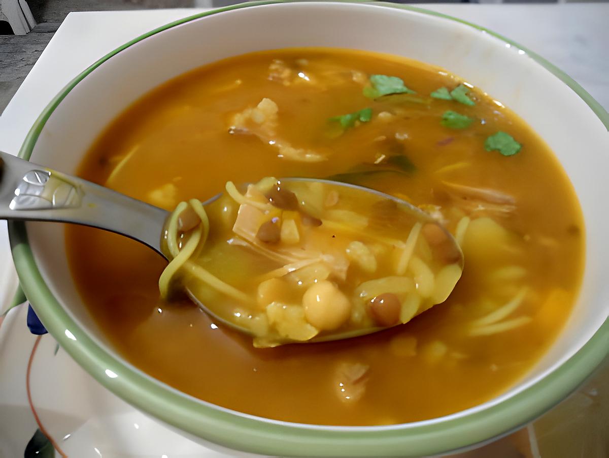 recette LA HARIRA(soupe orientale)