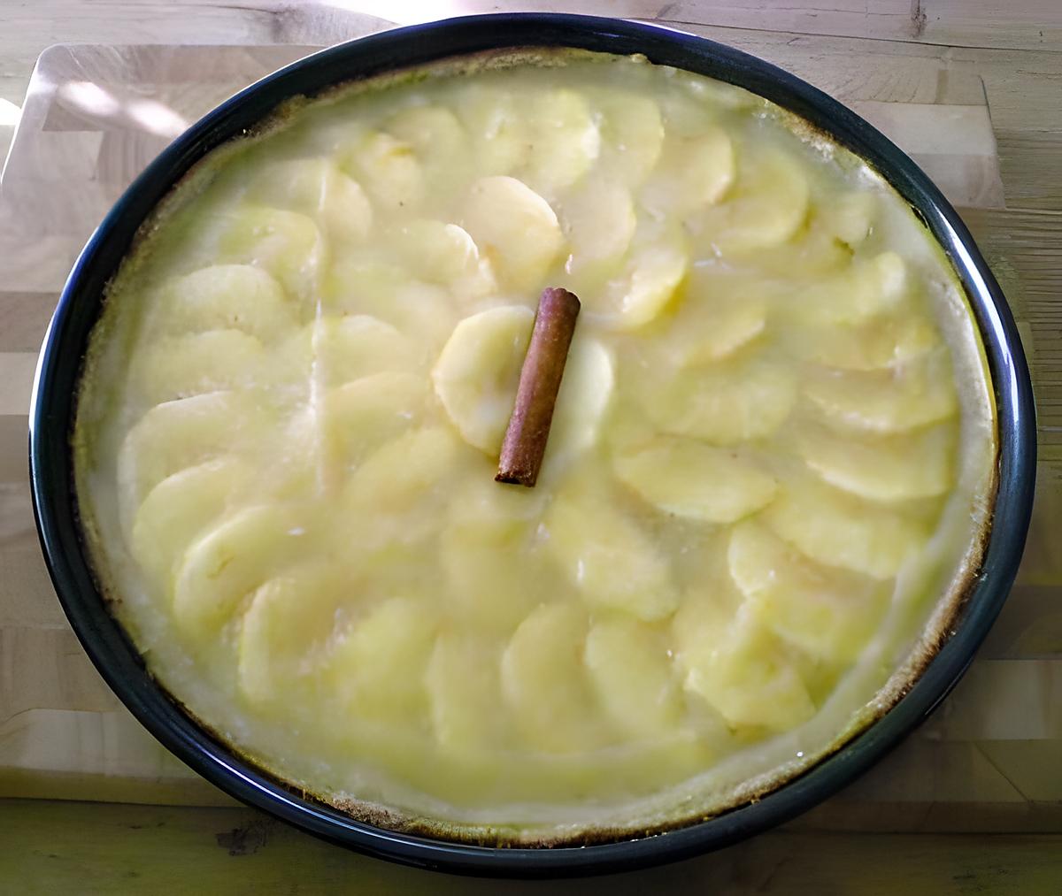 recette Tarte aux pommes Reinettes version sans beurre