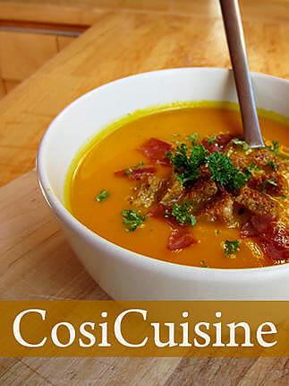 recette Velouté au potimarron et carottes