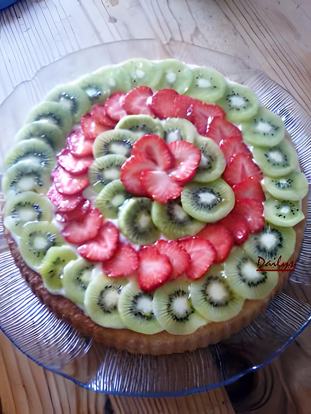 recette Génoise Fraise Et Kiwi