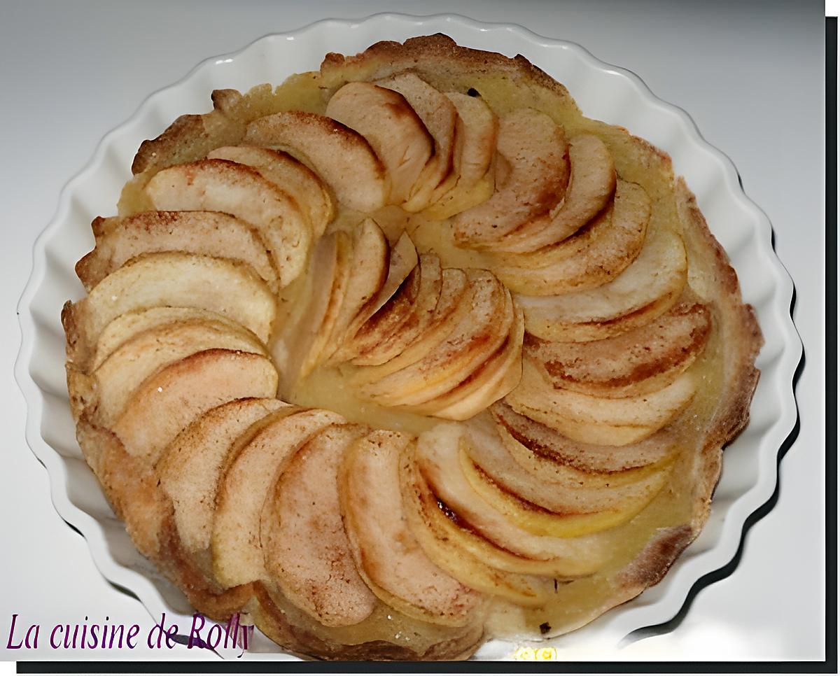 recette Tarte fine aux pommes