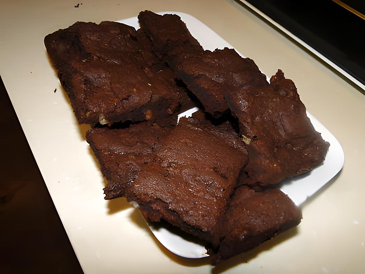 recette Brownies aux noix et à la farine d'avoine