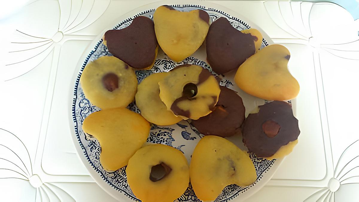 recette Petits gâteaux poires choco lèger lèger (ni oeufs, ni beurre)