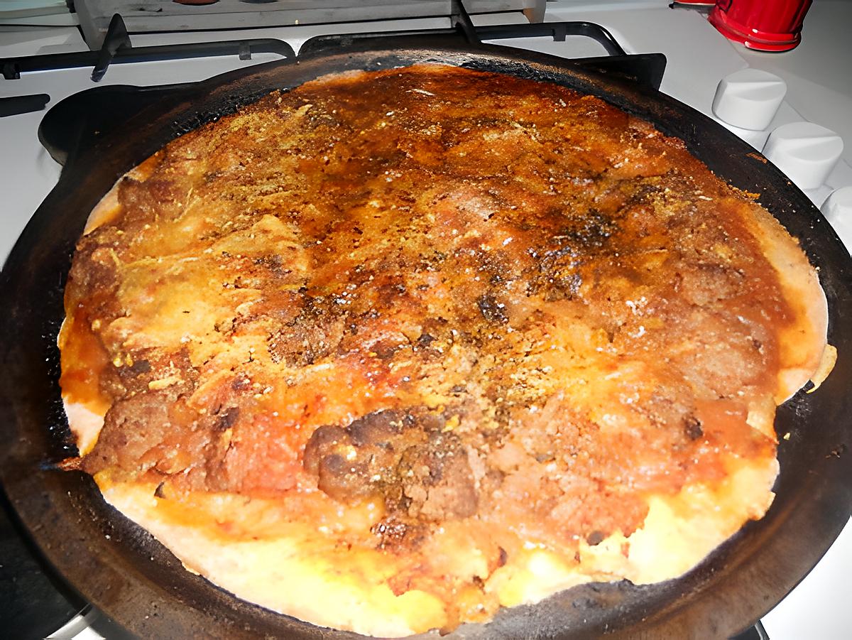 recette Pate a pizza a la pomme de terre comme mamie