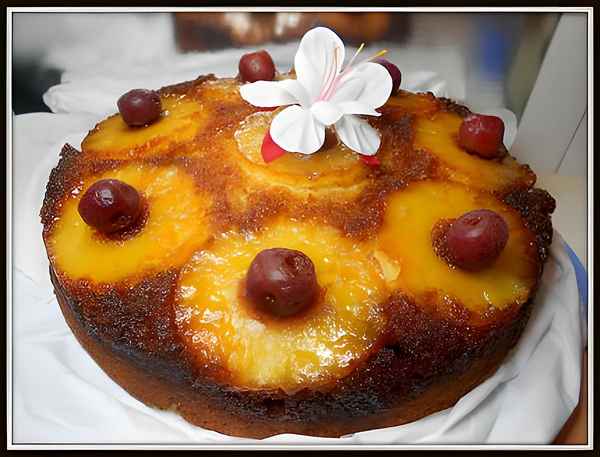 recette gâteau a l'ananas antillais