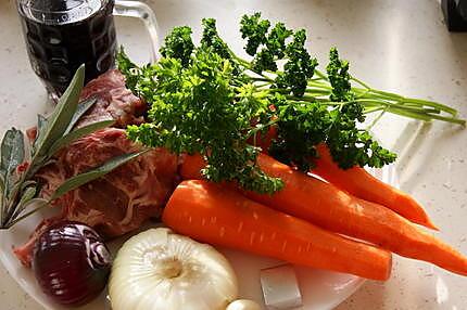 recette Casserole d'agneau aux carottes