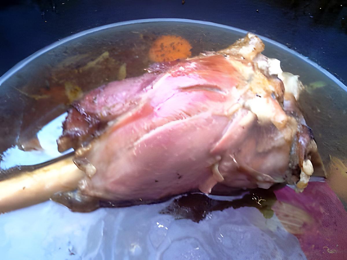 recette Souris d'agneau confite