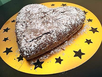 recette Coeur moelleux au nutella