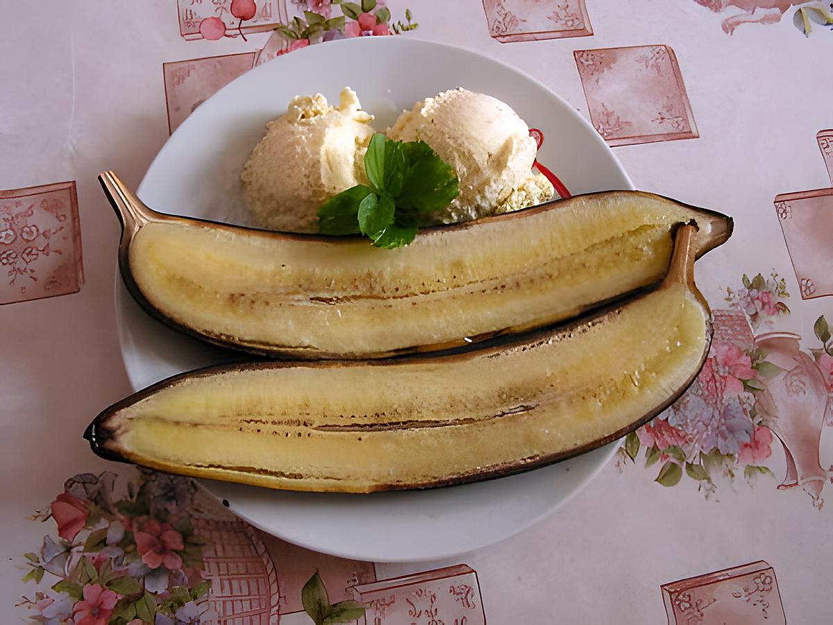 recette Chaud-froid de bananes