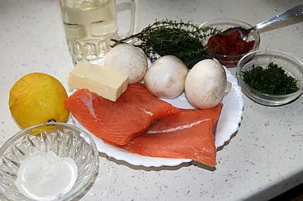 recette Pavés de saumon à l'alsacienne façon Mamyloula