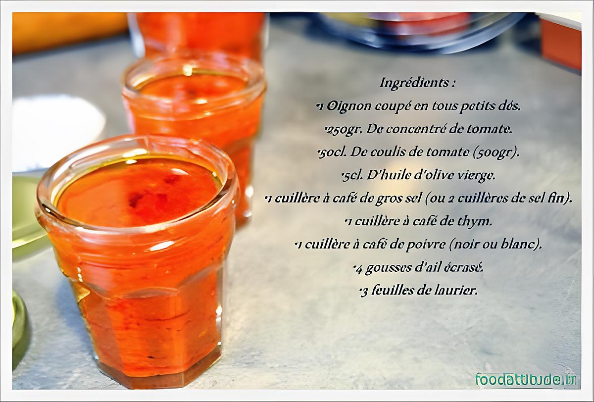 recette sauce tomate maison