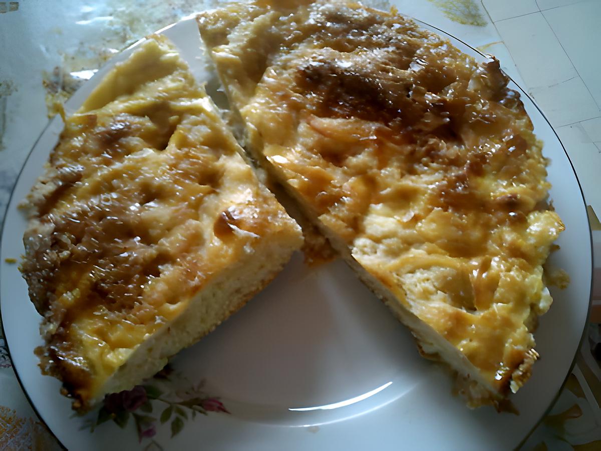 recette CLAFOUTIS AUX POMMES