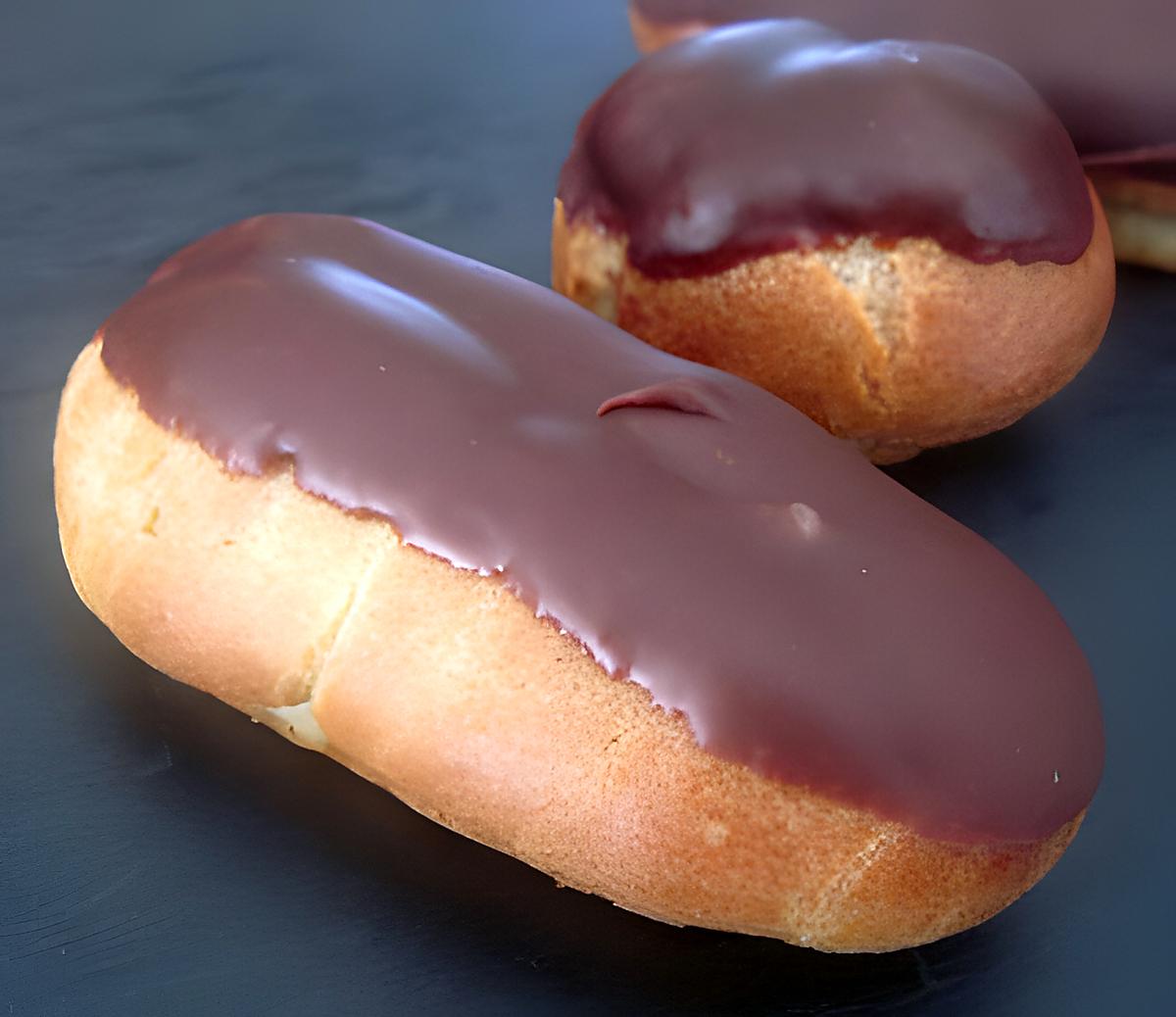 recette Eclairs au chocolat