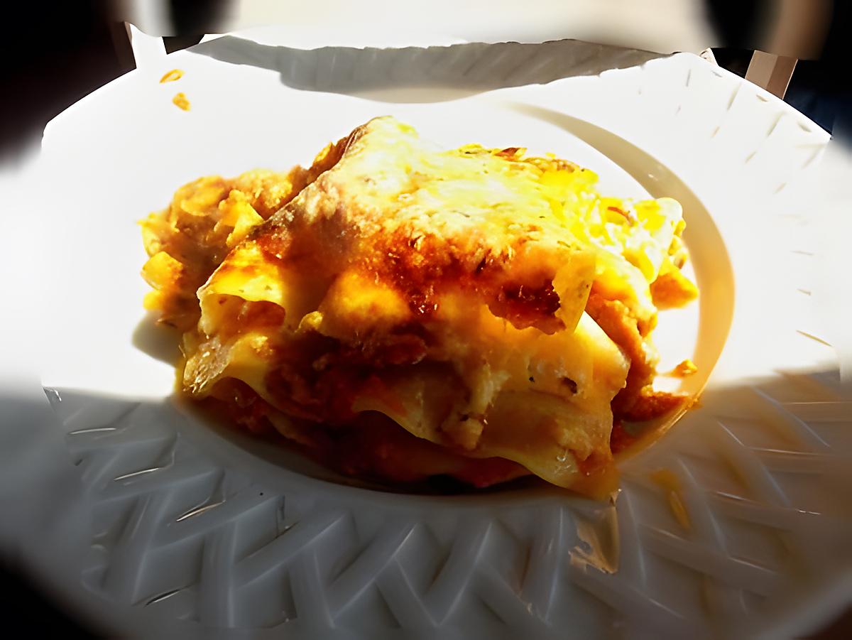 recette Lasagnes au porc & tomette des Alpes