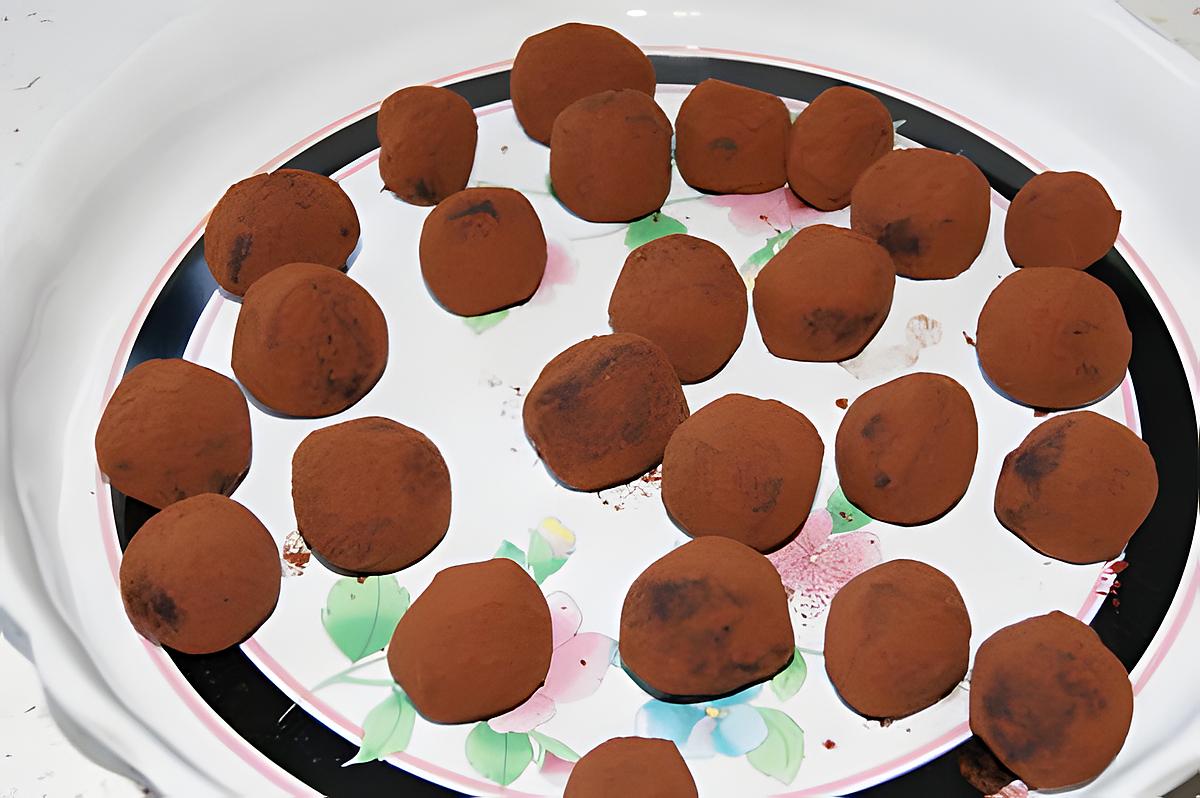 recette Truffes au chocolat