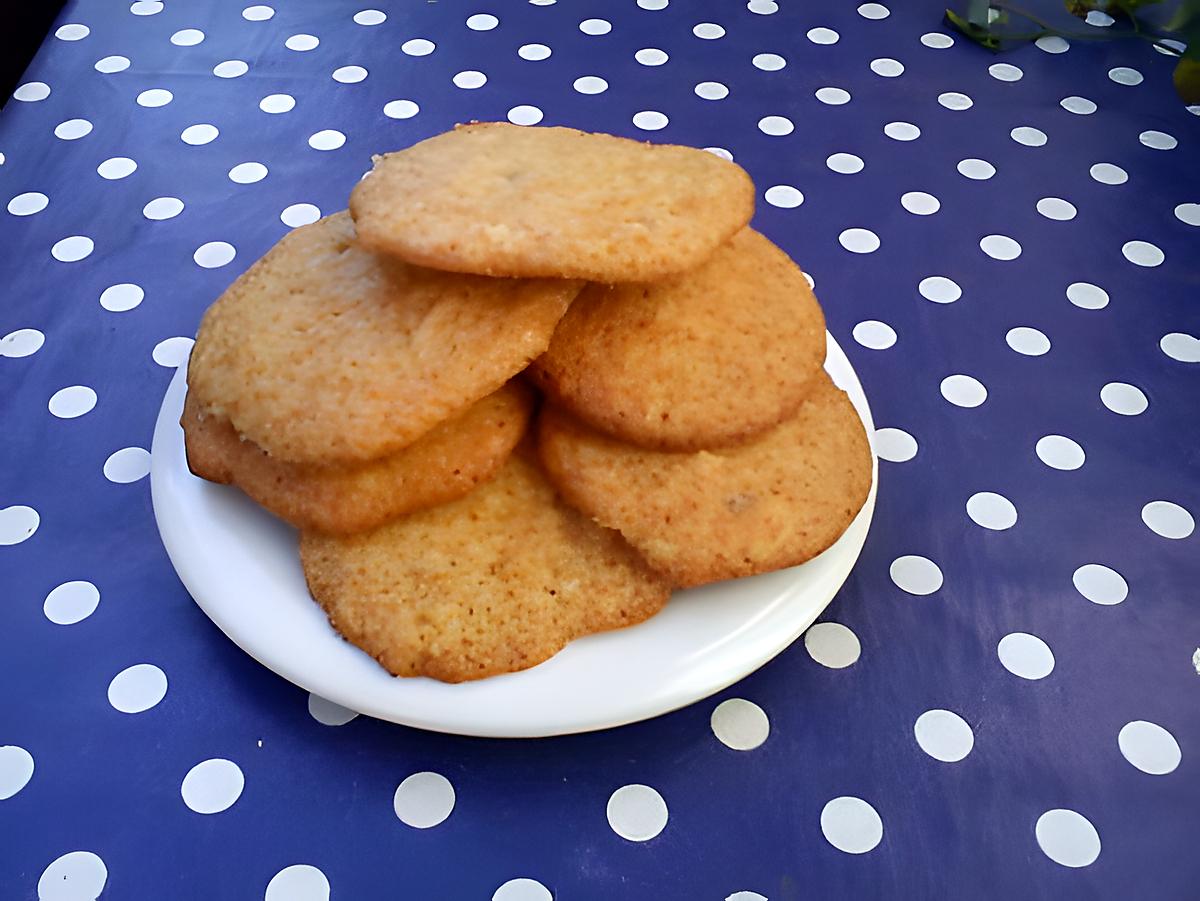 recette Cookies des grands froids miel amande