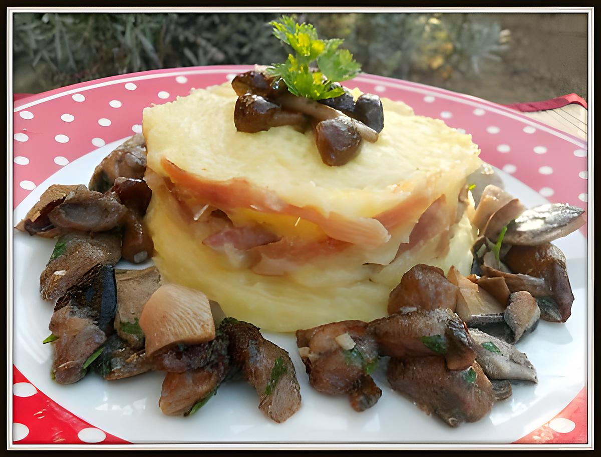 recette parmentier au confit de volaille