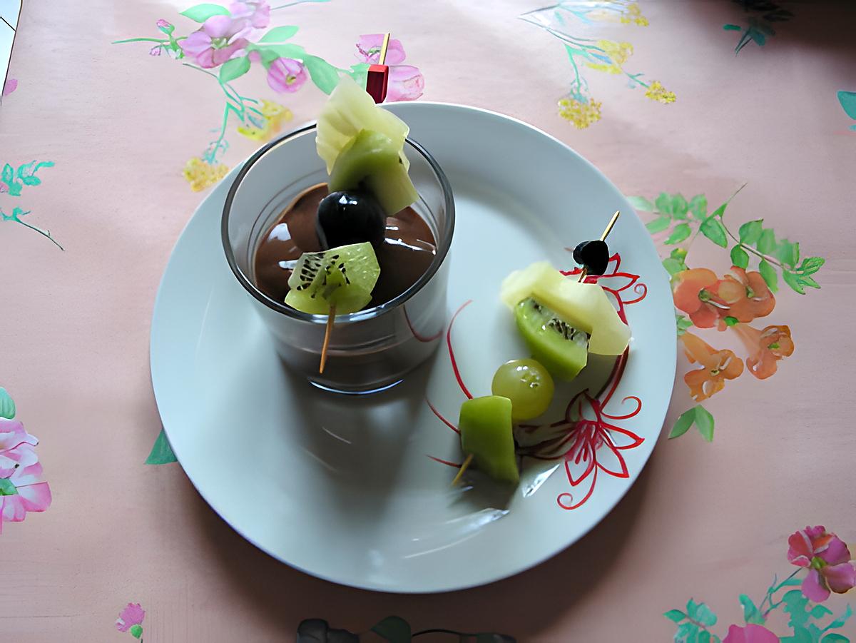 recette Brochettes tutti frutti