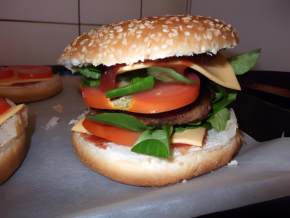 recette hamburguer maison