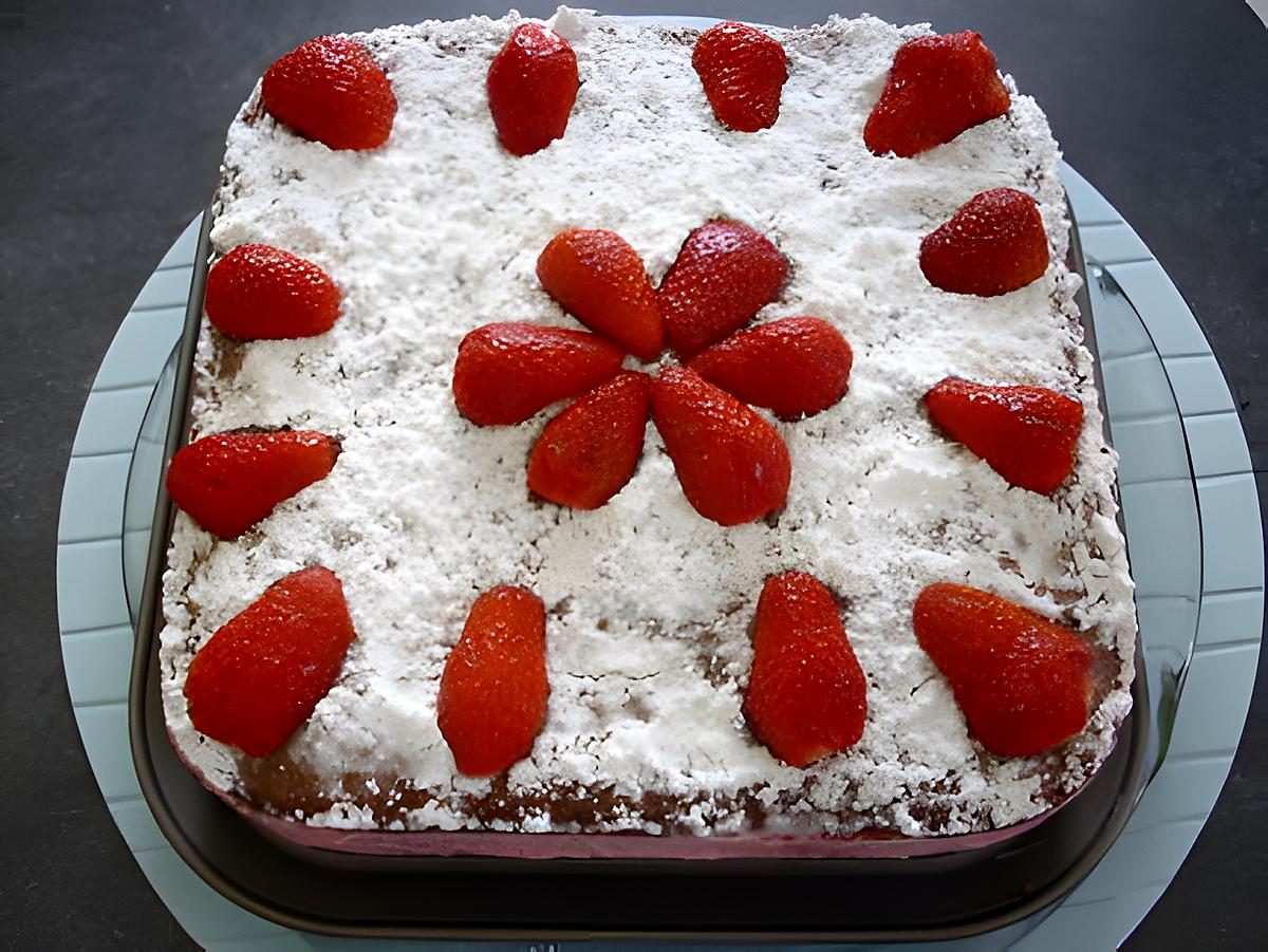 recette BAVAROIS FRAISES FRAMBOISES