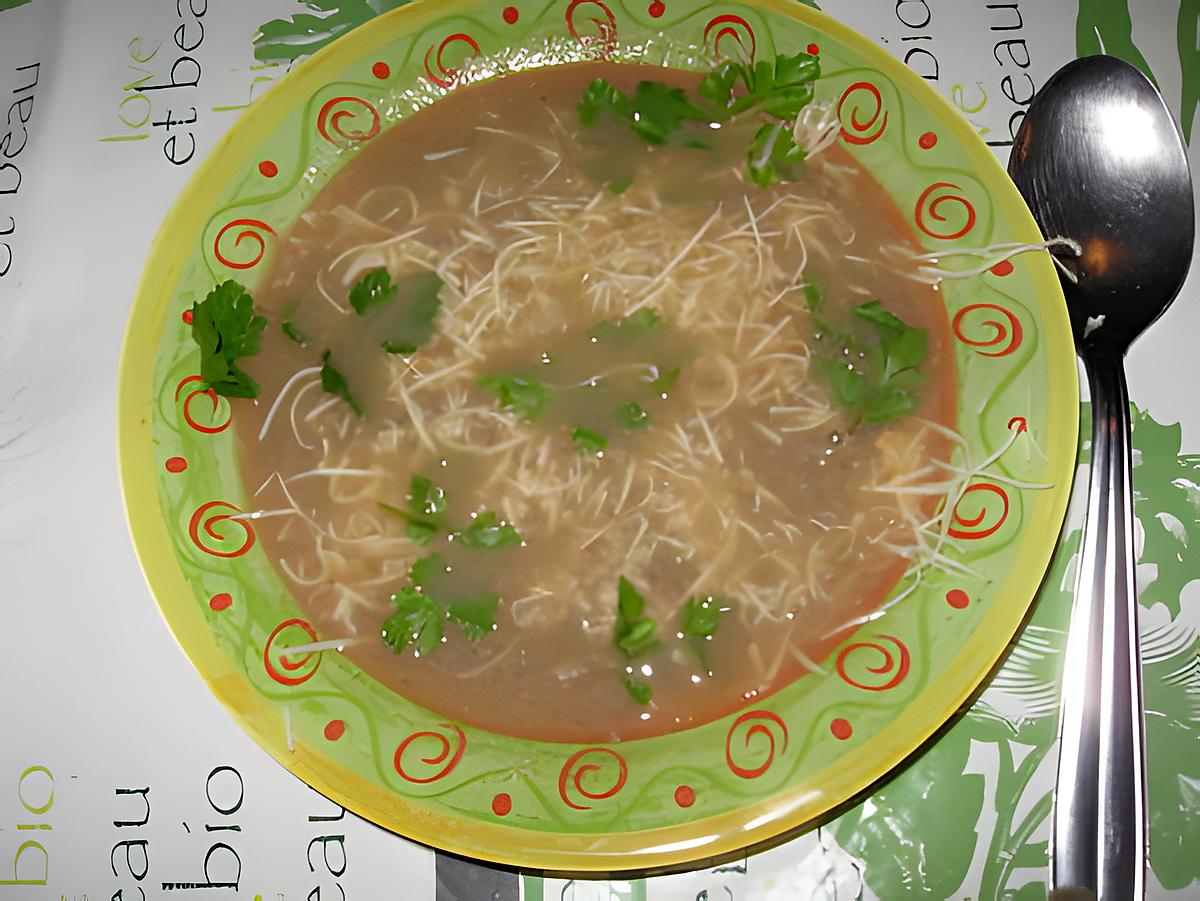 recette Soupe de poisson