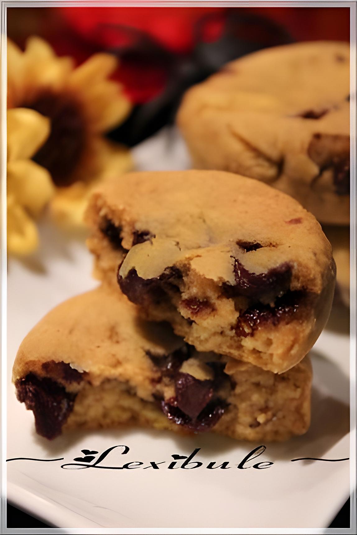 recette Biscuits à la citrouille et aux pépites de chocolat