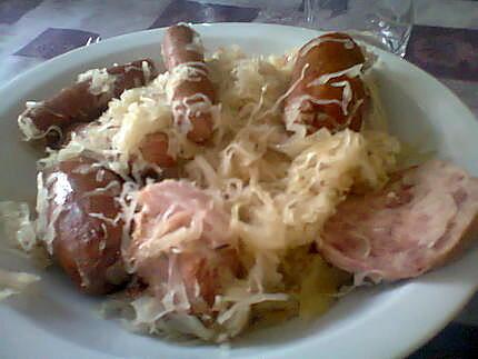 recette choucroute garnie