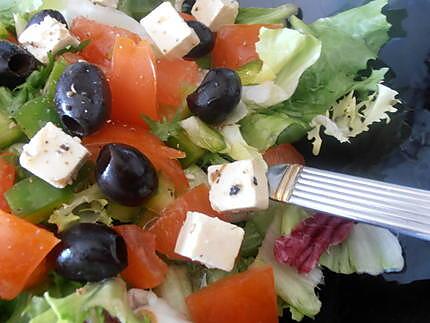 recette salade à la grecque